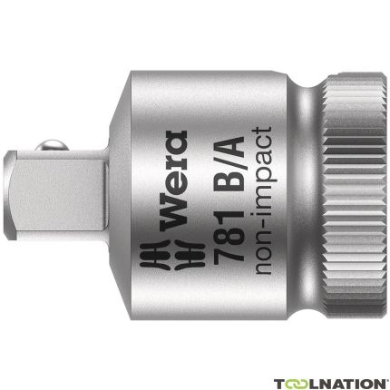 Wera 05042672001 781 B 3/8" Adapter, 781 B/A x 1/4 x 27 mm x 3/8" - 1