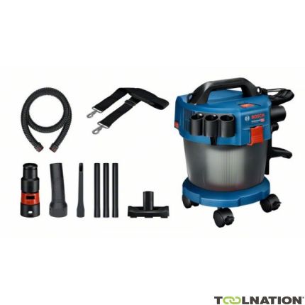 Bosch Blau GAS 18V-10 L Akkustaubsauger 18V exkl. Akkus und Ladegerät + Zubehörset 06019C6302 - 4