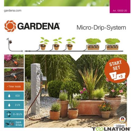 Gardena 13002-20 Startset bloempotten M met besproeiingscomputer - 1