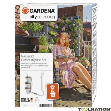 Gardena 13157-20 NatureUp! Bewateringsset Hoek Waterkraan - 1