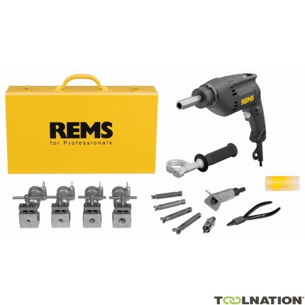 Rems 156010 R220 Twist/Hurrican Set 12-15-18-22 Elektrische Buisuithaler/Optromper - 1