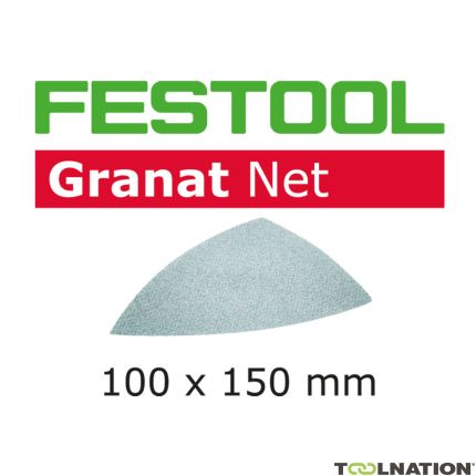 Festool 203321 Netschuurmateriaal Granat Net STF DELTA P100 GR NET/50 - 1