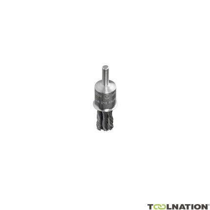 Bosch 2608622129 Penseelborstel 19 mm gevlochten 6 mm schacht Roestvrij - 1