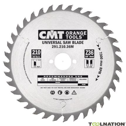 CMT HM-Sägeblatt zum Abstechen/Schießen 170 x 30 x 24T - 2