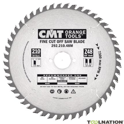 CMT HM Sägeblatt fein gezahnt 240 x 30 x 48T - 2