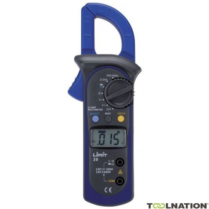 Limit 144870102 LI21 Digitales Multi- und Amperemeter mit Klemme - 1