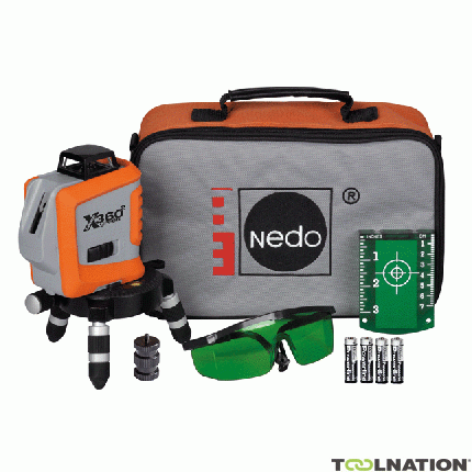 Nedo 460875 X-Liner 360 Multilijnlaser green - 2