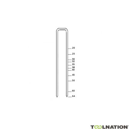 Haubold Befestigung 574948 KG700-64 CNK Niete 64 mm 5.400 Stück - 1