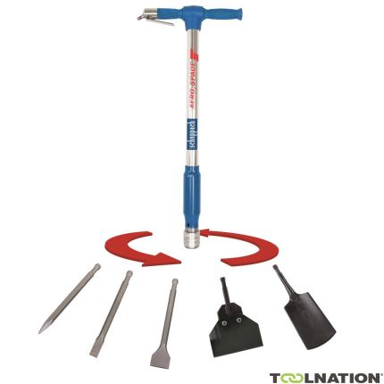 Scheppach 5909601900 Pneumatische 5-in-1 Tool AERO 2 SPADE - 1