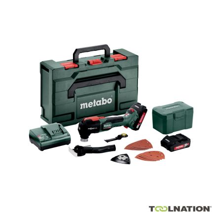 Metabo MT 18 LTX BL QSL Accu-Multitool 18V 2,0Ah LiHD in metaBOX 613088500 - 6