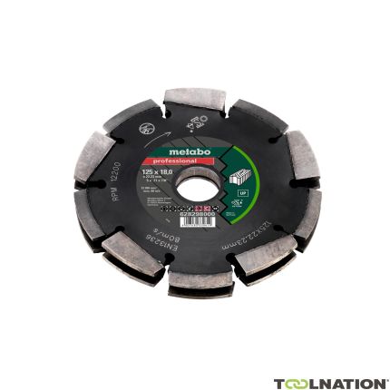 Metabo 628298000 DIA-FS2 Professional UP Universeel Diamantzaagblad 125x18x22,23mm - 1