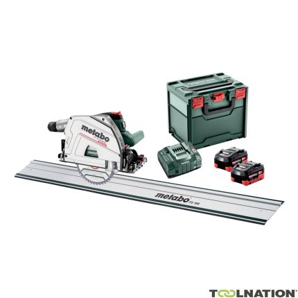 Metabo 691172810 KT 18 LTX 66 BL Accu Invalzaag 18V 8.0Ah LiHD in metabox + Geleiderail FS160 - 2