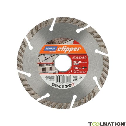 Clipper 70184608582 Standard Beton Diamant zaagblad 350 x 25,4 mm - 1