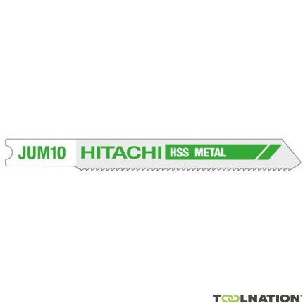 HiKOKI Zubehör 750026 JUM10 Stichsägeblatt für Metall 70,0/50,0 x 7,5 x 0,8 5 Stück - 1