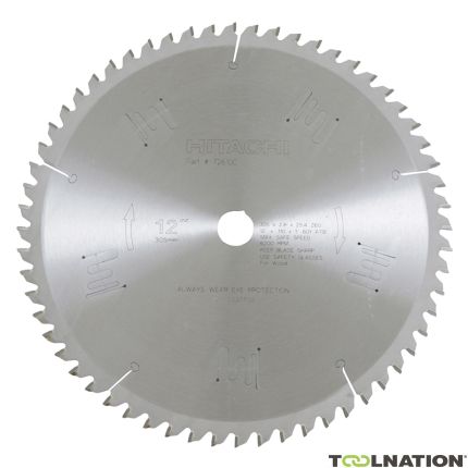 HiKOKI Zubehör 752488 Kreissägeblatt für Holz 305 x 30, 60 Zähne Verwendung für C12FCH/C12LC/C12LCH/C12LSH/C12RSH/C12YA/C12YB - 1