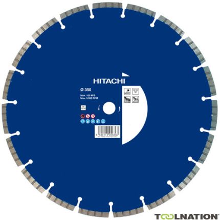 HiKOKI Zubehör 773009 Diamanttrennscheibe 300 x 25,4 x 10 Typ Beton Standard Laser - 1