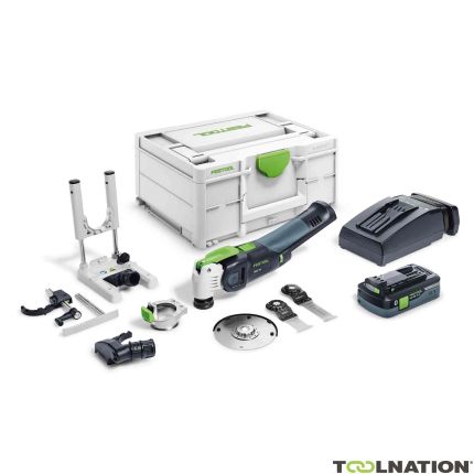 Festool 576593 OSC 18 HPC 4,0 EI-Set VECTURO oscillerende accumachine - 1