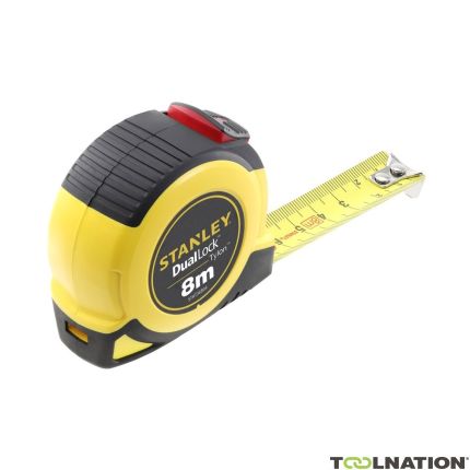 Stanley STHT36804-0 Rolbandmaat Tylon Duallock 8m - 1