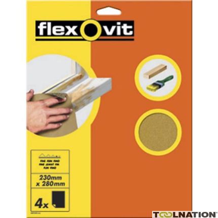 Flexovit 63642558237 A700 Schleifblatt 230 x 280 P40 Universal 25 Stück - 1