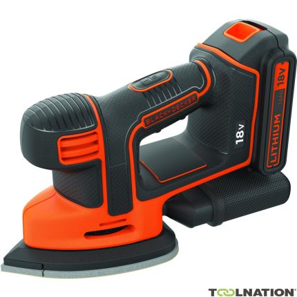 Black & Decker BDCDS18-QW Deltaschleifer 18 Volt 1,5 Ah Li-Ion - 1