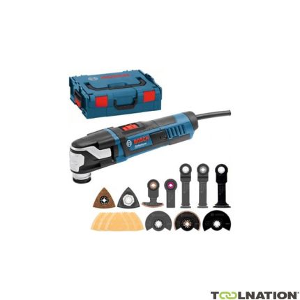 Bosch Blauw GOP 55-36 Professional Multitool 550 watt in L-Boxx 0601231101 + accessoires - 2