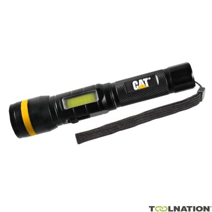 CAT CT6215 Focus Tactical LED Zaklamp 100-700 Lumen met powerbank functie - 1