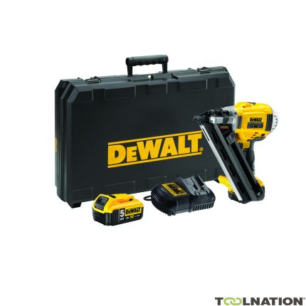 DeWalt DCN692P2-QW DCN692P2 Stripnageltacker 18 Volt 5,0 AH Li-ion 50-90 mm 2-Speed - 3