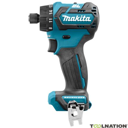 Makita DF032DZJ Boor-/schroefmachine 10,8 Volt koolborstelloos excl. accu's en lader in M-Box - 1