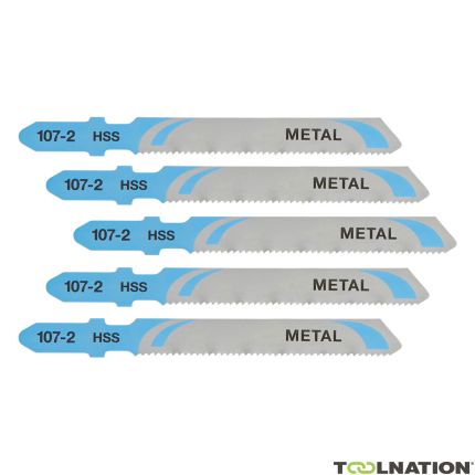 DeWalt DT2160-QZ Decoupeerzaagblad HSS® 76 x 1.2 x 4 mm (T118A) 5 Stuks - 1