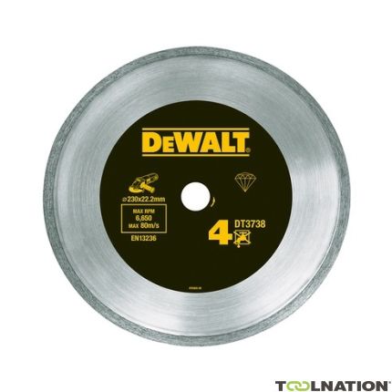 DeWalt DT3735-XJ Diamantzaagblad 115 x 22.2mm Droog Gesinteerd voor tegels - 1