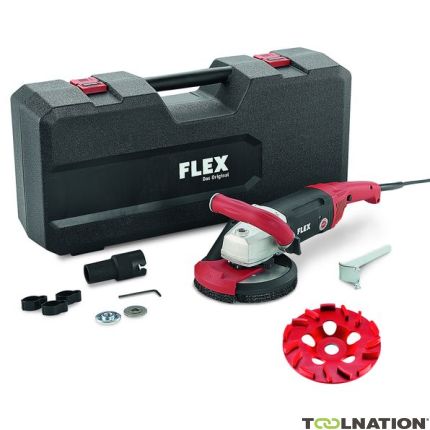 Flex-tools 418781 LD 18-7 150 R KIT, E-JET Betonschuurmachine 150 mm 1800W - 2