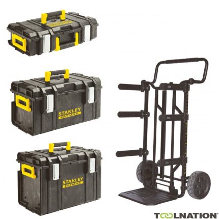 Stanley FMST1-75683SB Fatmax Toughsystem - Trolley für DS150, DS300 und DS400 Toughbox - 5