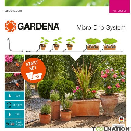 Gardena 13001-20 Start Set terras/balkon - 2