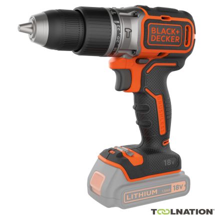 Black & Decker BL188N-XJ Akku-Schlagbohrmaschine 18 Volt ohne Akkus und Ladegerät - 1