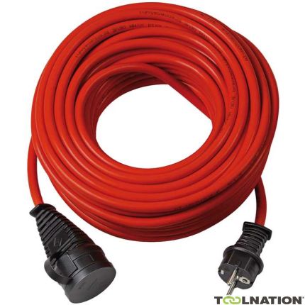 Brennenstuhl 1169840 BREMAXX IP44 Verlängerungskabel 25m rot AT-N05V3-F 3G1,5 - 1