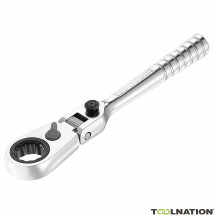 Facom R.180HX Extrem kompakte Ratsche 1/4" mit flexiblem Kopf 180° für Steckschlüsseleinsätze 1/4" Serie HX - 1