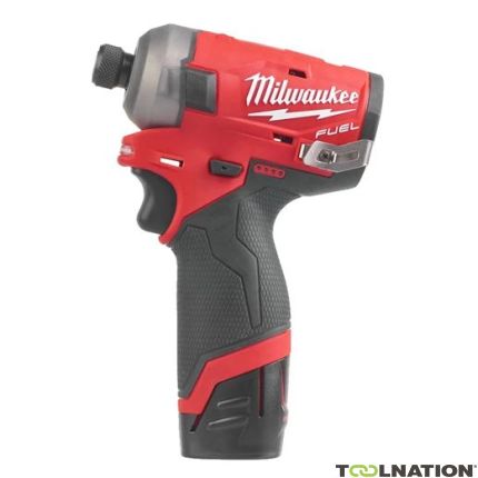 Milwaukee M12 FQID-202X Hydraulische Accu slagschroevendraaier 12V 2.0Ah Li-Ion 4933464973 - 1