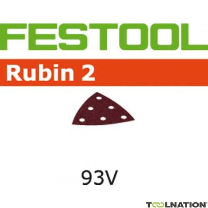 Festool 499165 Rubin 2 Schuurbladen STF V93/6 P120 RU2/50 - 1