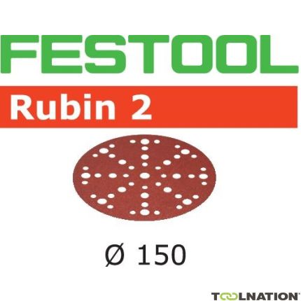 Festool 575178 Schuurschijven Rubin 2 STF D150/48 P40 RU2/10 - 1