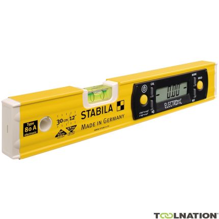 Stabila 17323 Tech 80 A Electronische waterpas 30 cm - 5