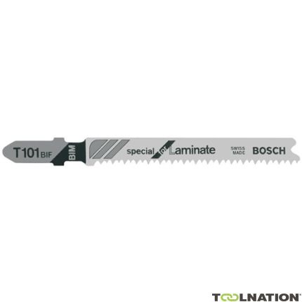 Bosch 2608636431 T101BIF Decoupeerzaagbladen T - Schacht Per 5 Laminaat - 1