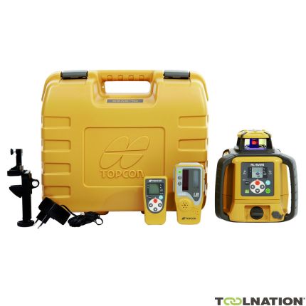 Topcon 555019 RL-SV2S Dubbel Afschotlaser + LS100D Digitale mm Ontvanger + Statief 1.6 mtr + Meetbaak - 1