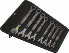 Wera 05020012001 Joker Steek- en ringratelsleutel-set, inch, 8-delig