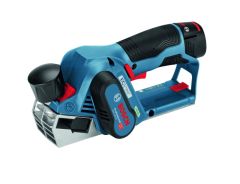 Bosch Blauw 06015A7001 GHO 12V-20 Accu schaafmachine + 2x accu 3,0Ah + reserveblad