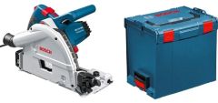 Bosch Blauw GKT 55 GCE invalzaagmachine 1400 Watt in L-Boxx 0601675001