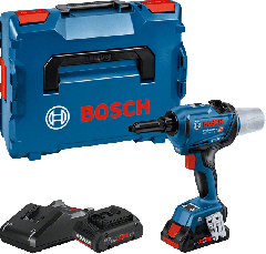 Bosch Blau GRG 18V-16 C Profi-Akku-Blindnietzange 18V 4.0Ah ProCore in L-Boxx 06019K5001