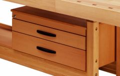 Ulmia 101064 10-20 Schrank mit 2 Schubladen für Werkbänke Typ 2,3,4 und 5