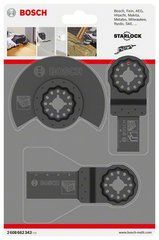 Bosch 2608662343 Accessoireset Universele set Multitool 3-delig