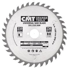 CMT HM-Sägeblatt zum Abstechen/Schießen 235 x 30 x 36T