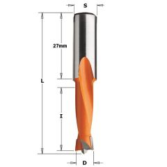 CMT Drillingsbohrer 4mm, Schaft 10x27 rechts